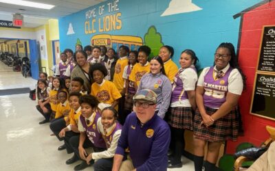 Special Helpers from the St. Martin de Porres School Make a Difference at the Children’s Learning Center at CP Nassau