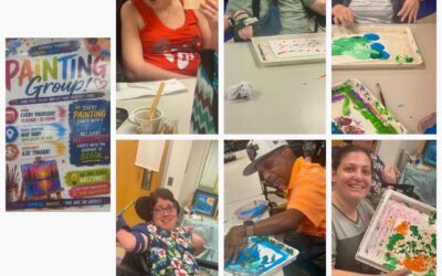 ARTS Collaborate at CP Nassau’s Life Options Program with Creative Results!
